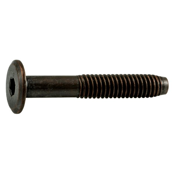 5/16"-18 x 1.97" Steel Coarse Thread Joint Connector Bolts 10PK