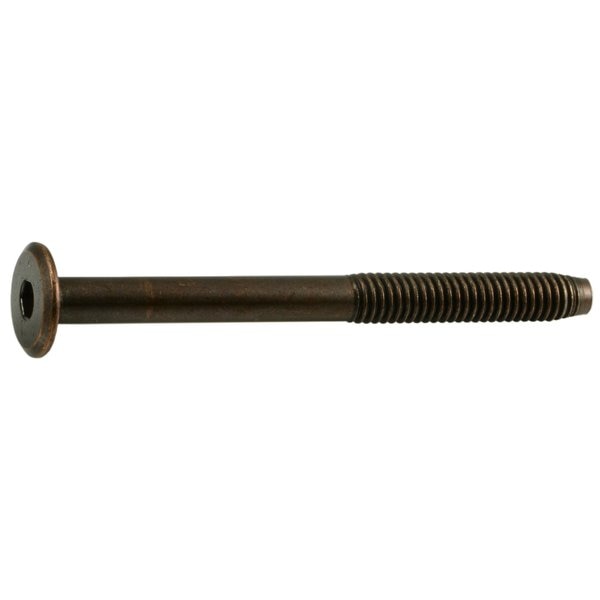 5/16"-18 x 3.55" Steel Coarse Thread Joint Connector Bolts 4PK