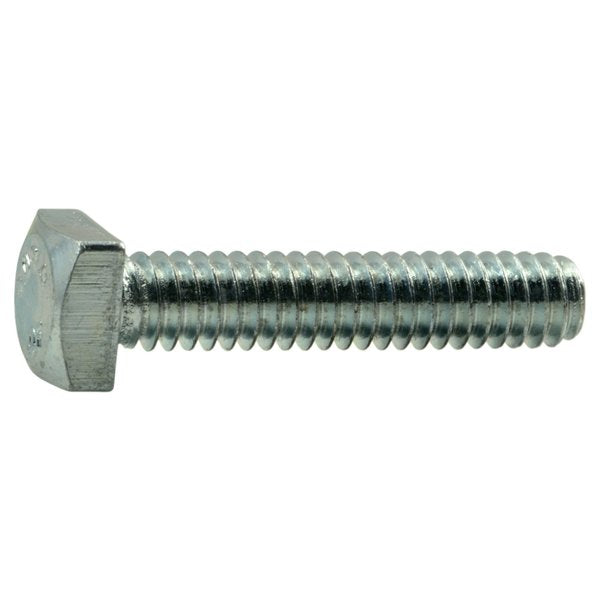 Square Head Bolt,  Steel,  Grade 2,  Zinc Plated,  1/4"-20 Thread Size,  1-1/4" Lg,  12 PK