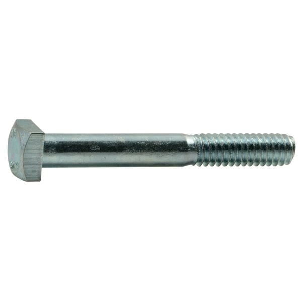 Square Head Bolt,  Steel,  Grade 2,  Zinc Plated,  1/4"-20 Thread Size,  2" Lg,  10 PK