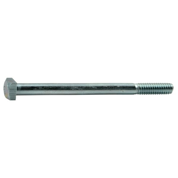 Square Head Bolt,  Steel,  Grade 2,  Zinc Plated,  1/4"-20 Thread Size,  3-1/2" Lg,  6 PK