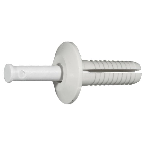 Nail Drive Anchor,  1/4" Dia.,  3/4" L,  Nylon 100 PK