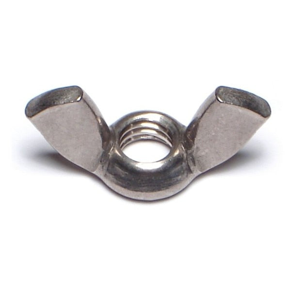 Wing Nut,  5/16"-18,  Stainless Steel,  25 PK