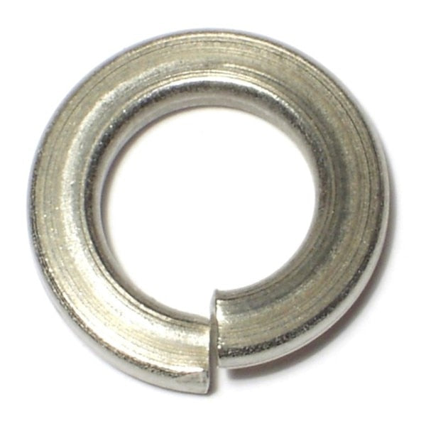 Split Lock Washer, Fits Bolt Size1/2 in18-8 Stainless Steel, PlainFinish, 50 PK