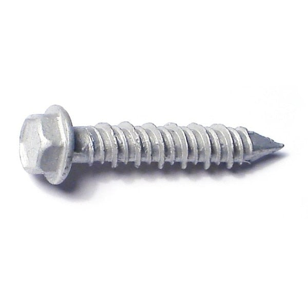 Tapcon Concrete Screw,  1/4" Dia.,  Hex,  1 1/4 in L,  410 Stainless Steel 50 PK