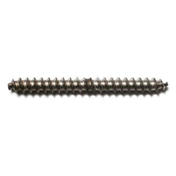 3/16" x 2" Zinc Plated Steel Dowel Screws 100PK