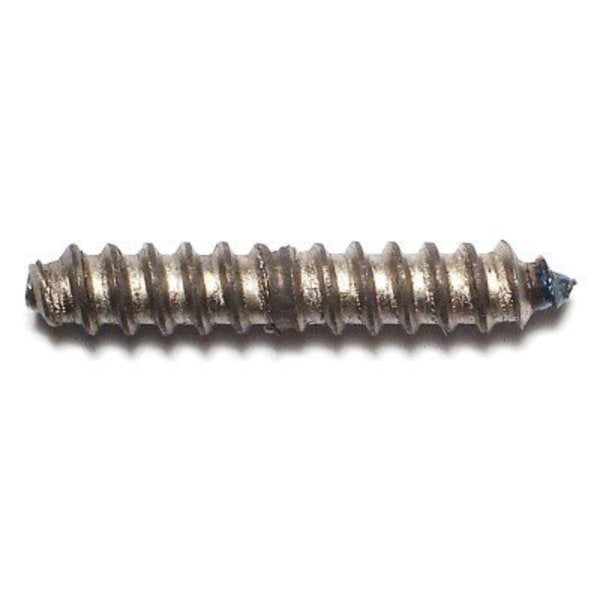 1/4" x 1" Zinc Plated Steel Dowel Screws 100PK