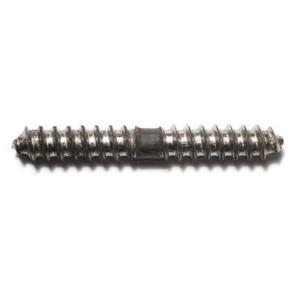 1/4" x 2" Zinc Plated Steel Dowel Screws 100PK