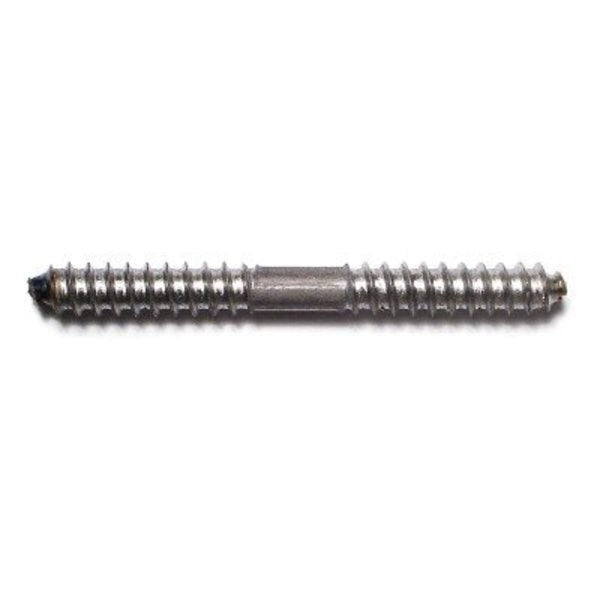 3/8" x 4" Zinc Plated Steel Dowel Screws 50PK