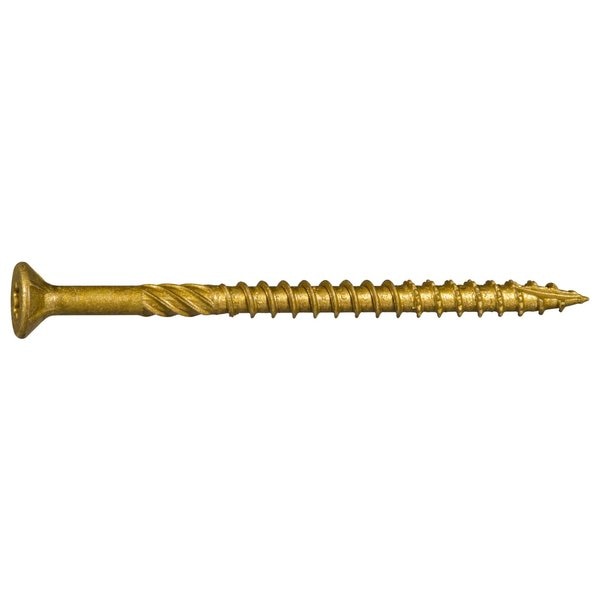Deck Screw,  #10 x 3 in,  Steel Bugle Head Torx Drive,  308 PK