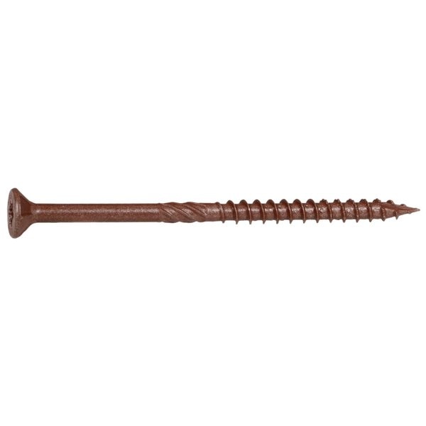 Deck Screw,  #9 x 3 in,  Steel Bugle Head Torx Drive,  2000 PK