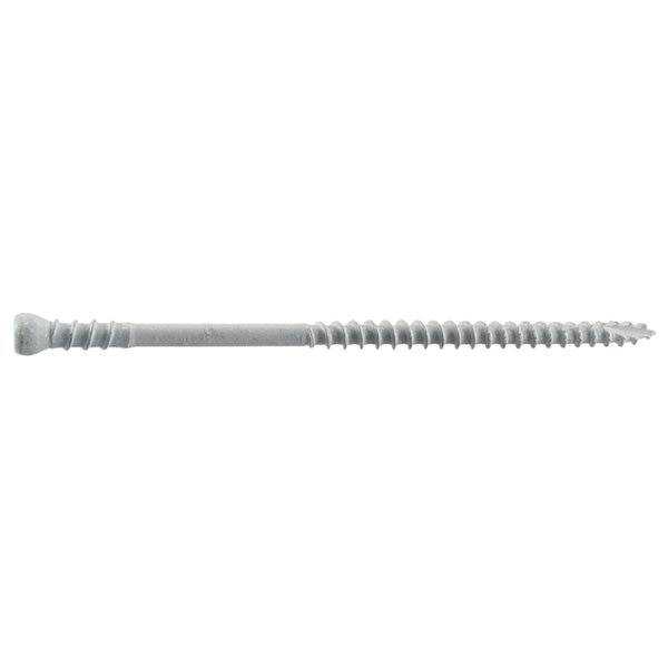 Deck Screw,  #9 x 4 in,  Steel Trim Head Torx Drive,  79 PK
