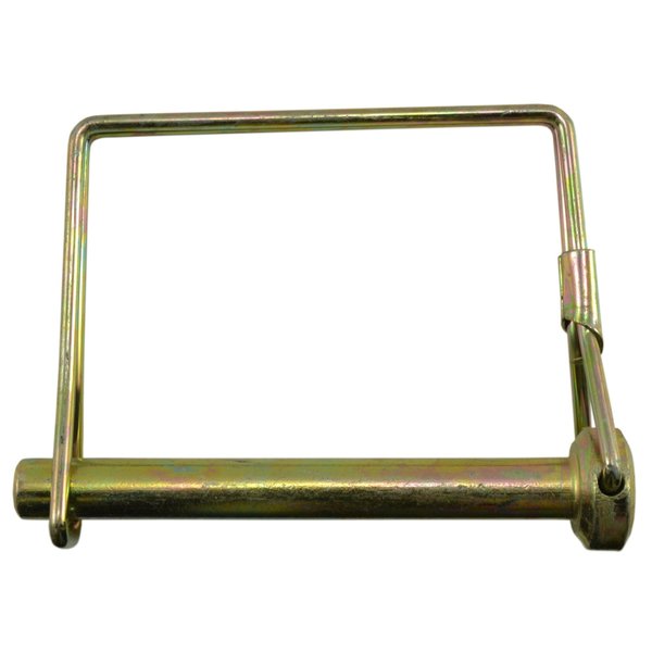 5/16" x 2-3/4" Zinc Plated Steel Square Wire Lock Pins 10PK