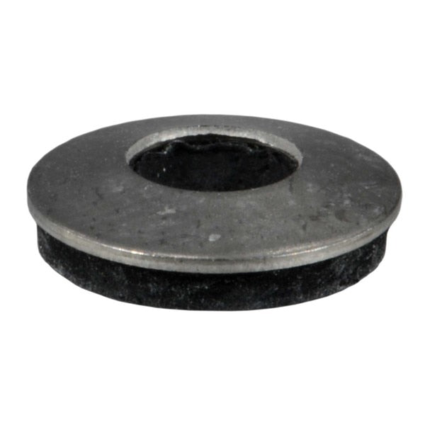 Sealing Washer,  Fits Bolt Size #12 Rubber,  Stainless Steel,  Rubber,  18-8 Stainless Steel Finish