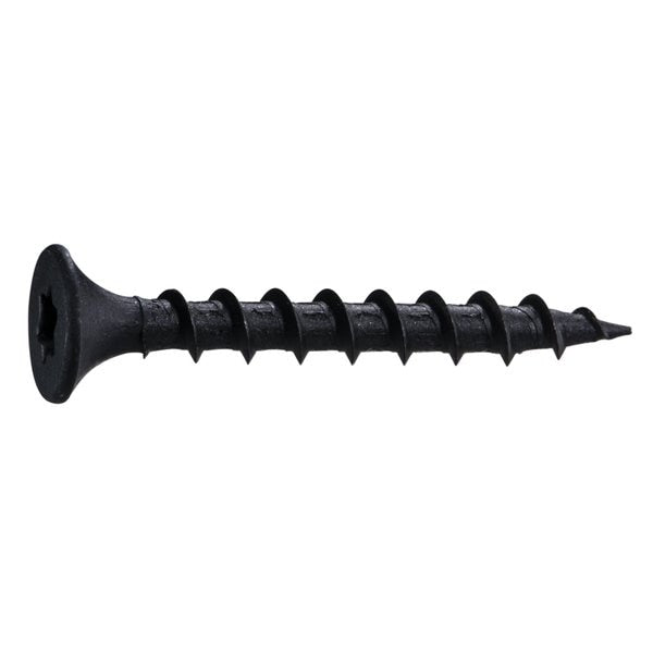 Drywall Screw,  #6 x 1-1/4 in,  Steel Flat Head Torx Drive,  254 PK