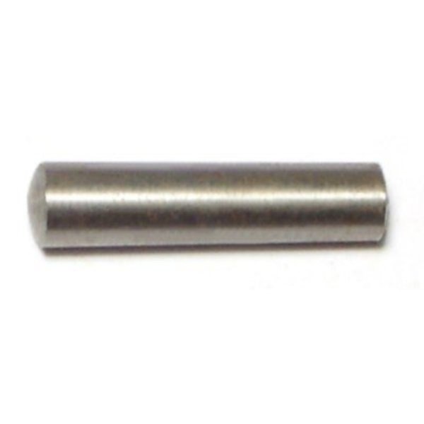 #4 x 1" Zinc Plated Steel Taper Pins 6PK