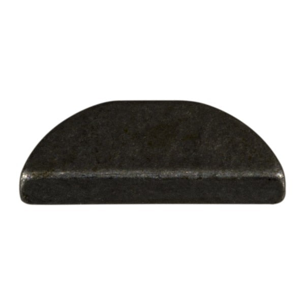 Woodruff Key,  3/32 x 1/2 in Key Size,  2 SAE Number,  Steel Zinc,  30 PK