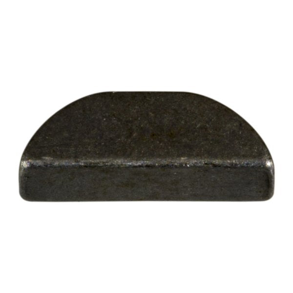 Woodruff Key,  1/8 x 1/2 in Key Size,  3 SAE Number,  Steel Zinc,  30 PK