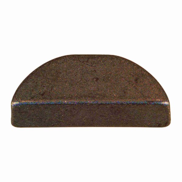 Woodruff Key,  3/16 x 3/4 in Key Size,  9 SAE Number,  Steel Zinc,  14 PK