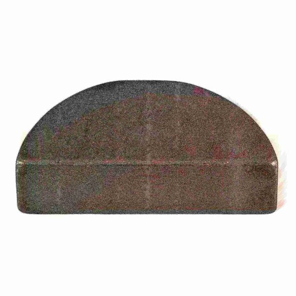 Woodruff Key,  5/16 x 1 in Key Size,  B SAE Number,  Steel Zinc,  6 PK