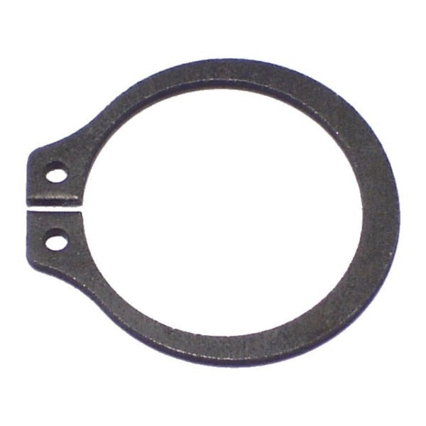External Retaining Ring,  Steel,  Black Phosphate Finish,  3/4 in Shaft Dia,  20 PK