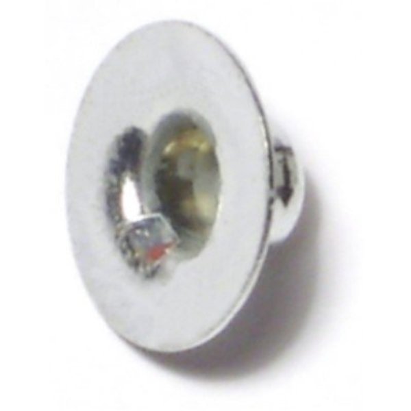3/16" Zinc Plated Steel Washer Cap Push Nuts 36 36PK