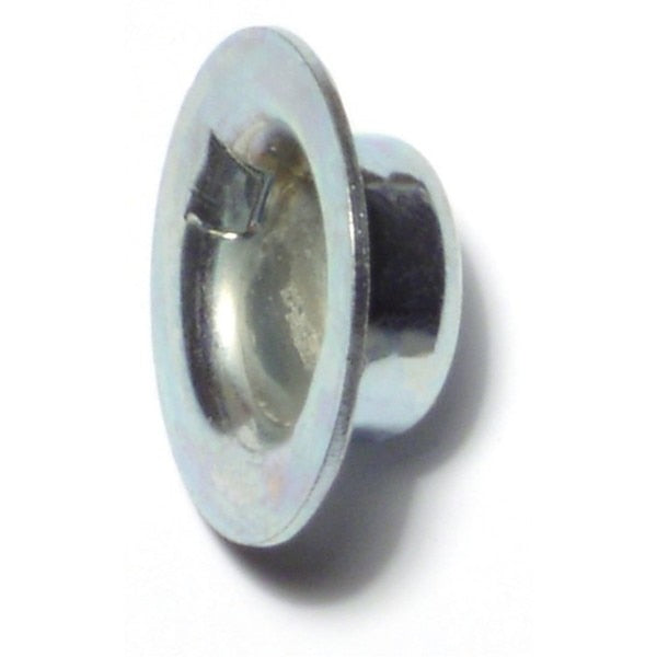 1/2" Zinc Plated Steel Washer Cap Push Nuts 1 12PK