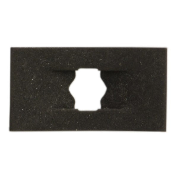 1/8" Black Phosphate Rectangular Push Nuts 30PK