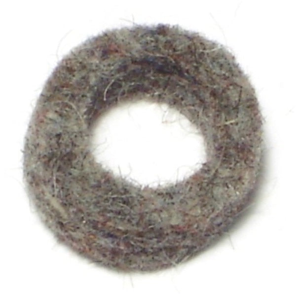 Cushioning Washer,  Fits Bolt Size 3/4 in Felt,  Gray Finish,  10 PK
