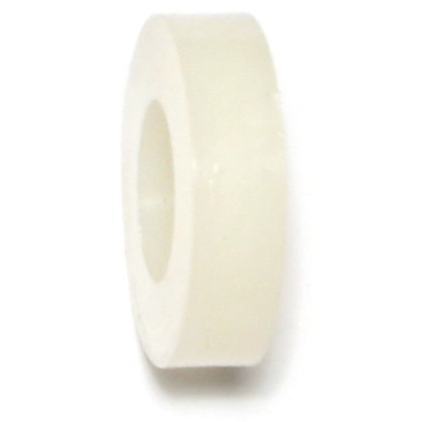 Round Spacer,  Nylon,  13/64 in Overall Lg,  0.385 in Inside Dia