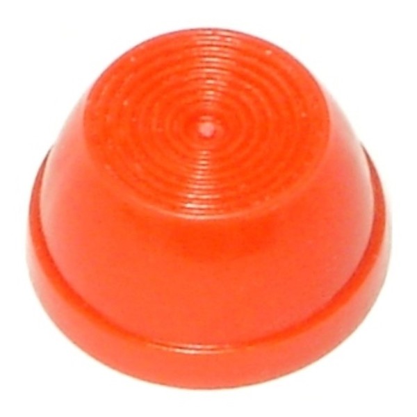 5/16" Red Plastic Push Nuts 5PK