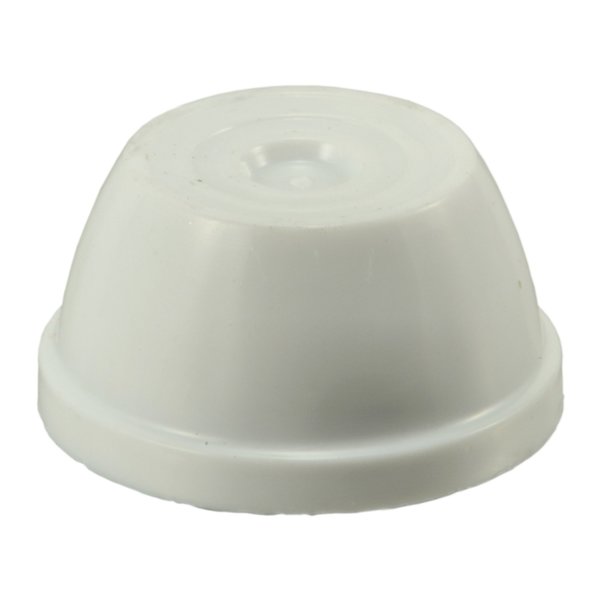 3/8" White Plastic Push Nuts 5PK