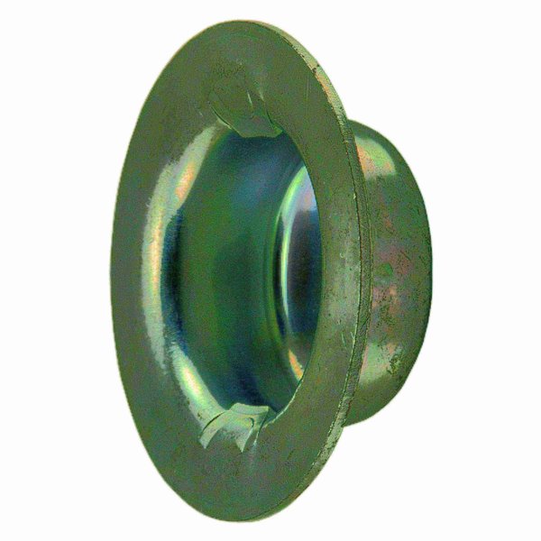 3/4" Zinc Plated Steel Washer Cap Push Nuts 6PK