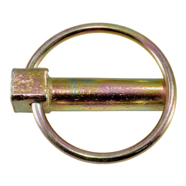7/16" x 1-9/16" Zinc Plated Steel Linch Pins 1 12PK