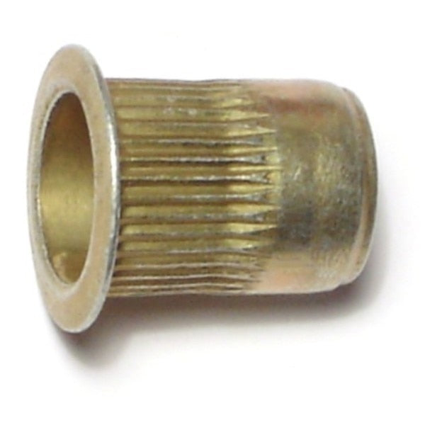 Blind Nut Insert,  5/16"-18 Thrd Sz,  Steel,  6 PK
