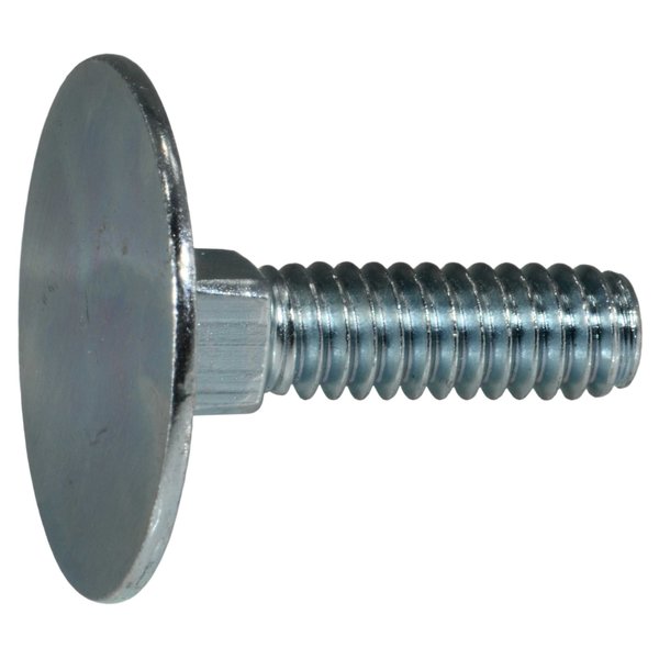 1/4"-20 x 1" Zinc Plated Steel Coarse Thread Flat Countersunk Head Elevator Bolts 8PK