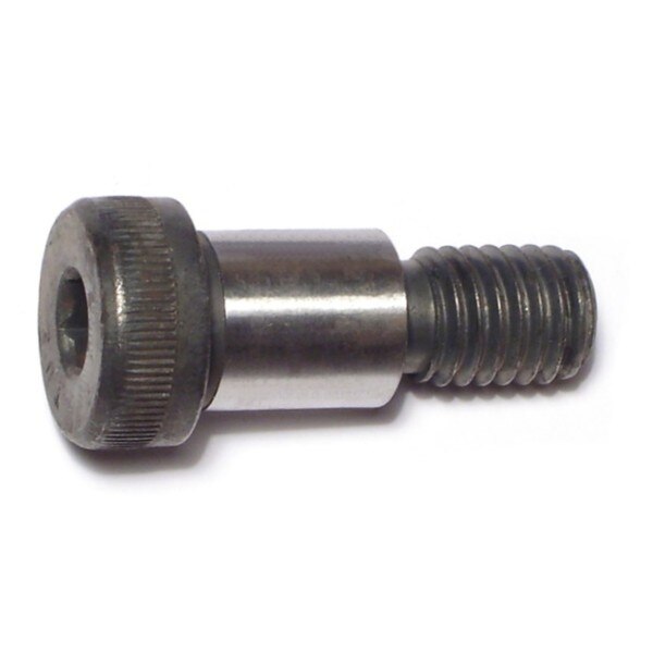 Shoulder Screw,  13 (Coarse) Thr Sz,  3/4 in Thr Lg,  Steel,  3 PK