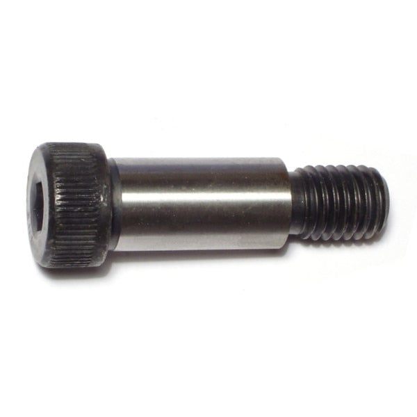 Shoulder Screw,  11 (Coarse) Thr Sz,  5/8 in Thr Lg,  1-1/2 in Shoulder Lg,  Steel,  2 PK