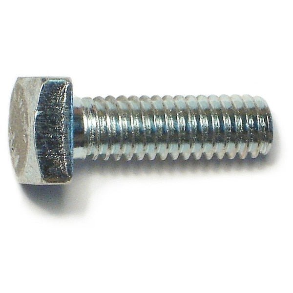 Square Head Bolt,  Steel,  Grade 2,  Zinc Plated,  5/16"-18 Thread Size,  1" Lg,  10 PK