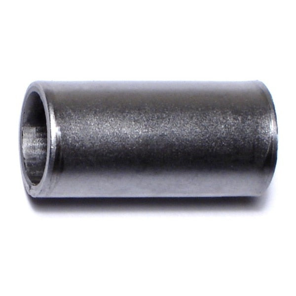 Round Spacer,  Zinc Steel,  1 in Overall Lg,  3/4 in Inside Dia