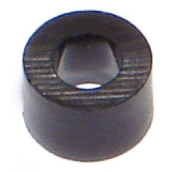 Round Spacer,  Nylon,  5 mm Overall Lg,  4.3 mm Inside Dia