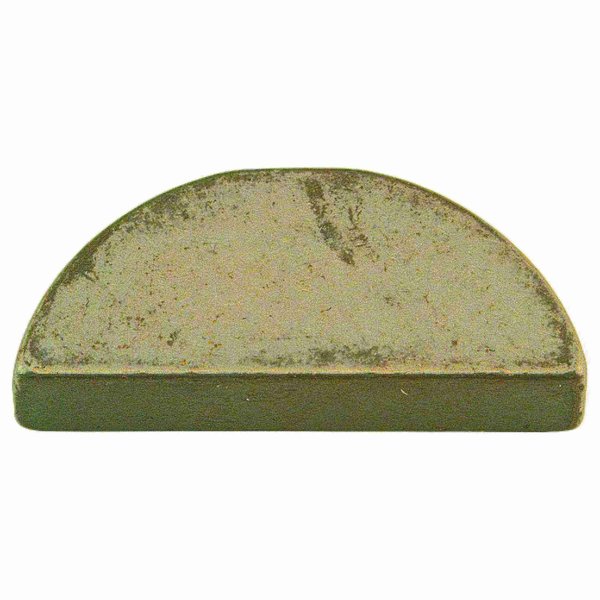 Woodruff Key,  3/8 x 1/2 in Key Size,  E SAE Number,  1-1/4 in H,  Steel Zinc,  4 PK
