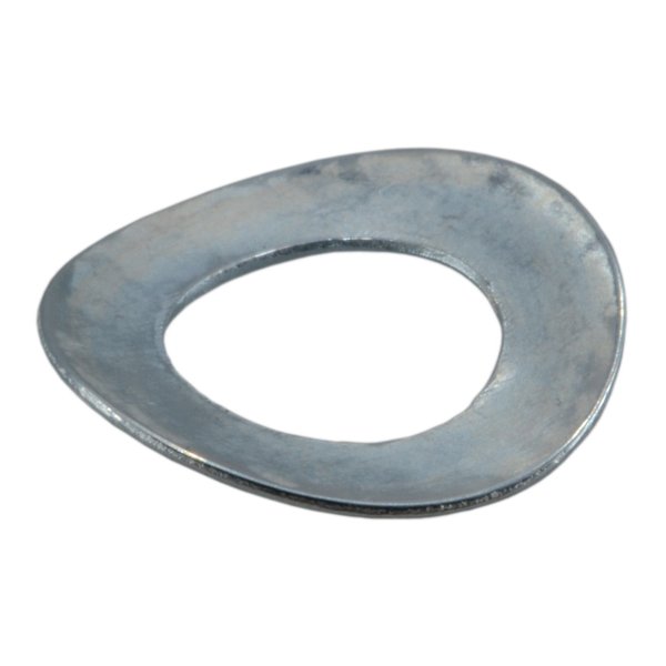 Wave Washer,  Fits Bolt Size 8 mm Steel,  Zinc Plated Finish,  30 PK
