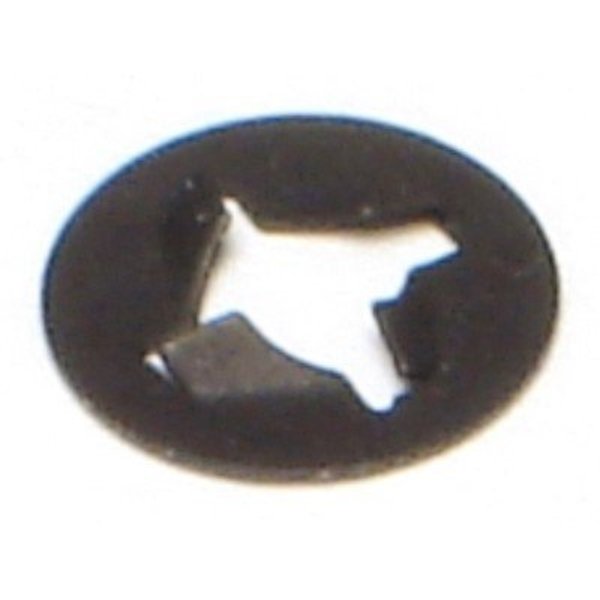 #8 Black Phosphate Steel Pushnut Bolt Retainers 50PK