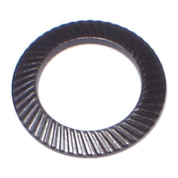 Split Lock Washer,  Fits Bolt Size 8 mm Steel,  Zinc Plated Finish,  25 PK