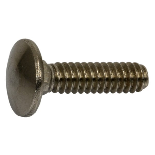 3/16-24 x 3/4" 18-8 Stainless Steel Coarse Thread Carriage Bolts 1 12PK