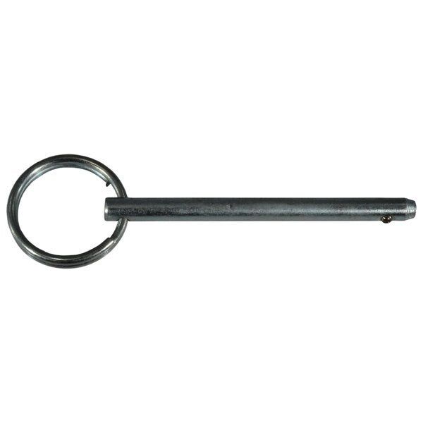 3/16" x 2" Zinc Plated Steel Cotterless Hitch Pins 6PK