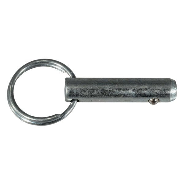 3/8" x 1" Zinc Plated Steel Cotterless Hitch Pins 5PK