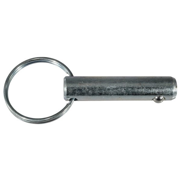 1/2" x 1-1/2" Zinc Plated Steel Cotterless Hitch Pins 4PK