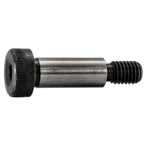 Shoulder Screw,  M1.25 Thr Sz,  13mm Thr Lg,  Steel,  3 PK